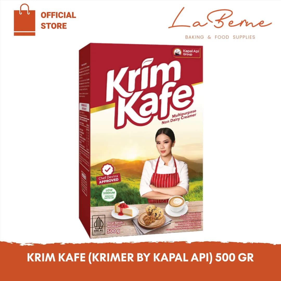 Krim Kafe Krimer 500 Gr - Kapal Api Krimer Krim Cafe 500 Gr