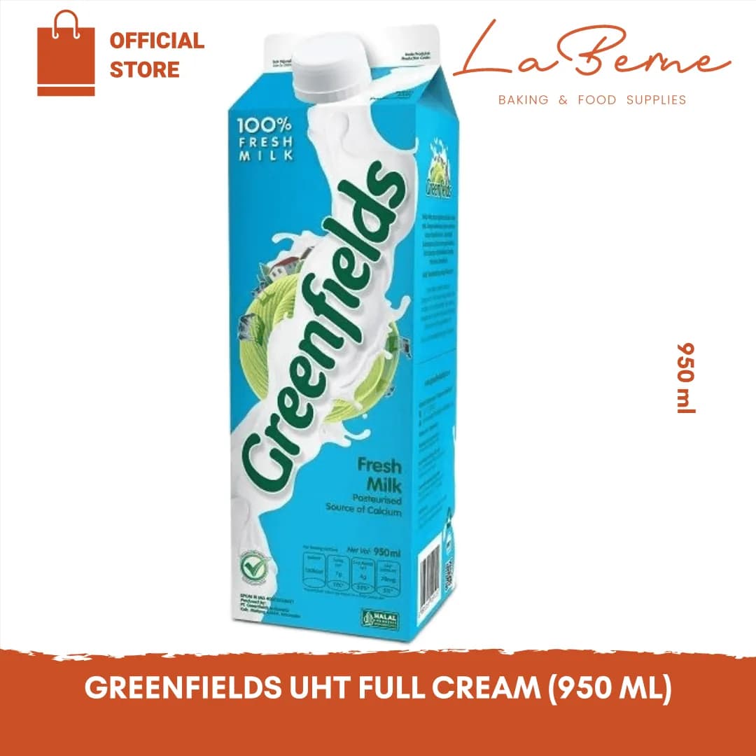 Susu Greenfields UHT Full Cream (950 ML)